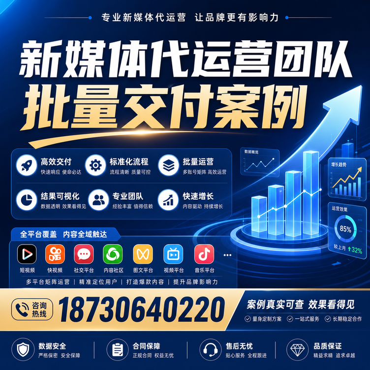 楚雄代运营公司多客户账号批量高效交付案例